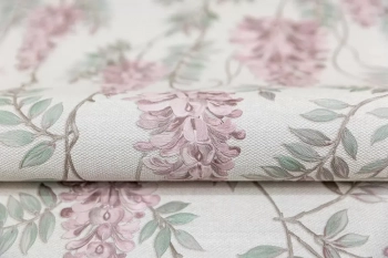 Обои виниловые Эдем мотив, бежевый, розовый