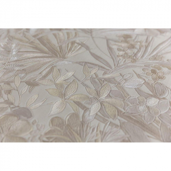 Обои KERAMA MARAZZI арт.KM5902 Джангл мотив, бежевый виниловые на флизелиновой основе 10,05м x 1,06м