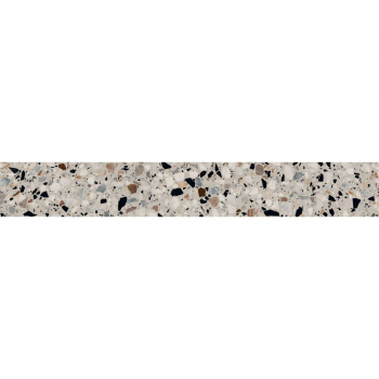 Плинтус Бричиола белый матовый обрезной 60x9,5x0,9