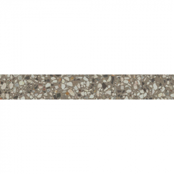 Плинтус Бричиола серый матовый обрезной 60x9,5x0,9