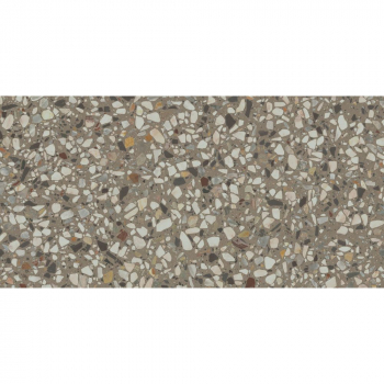 Ступень фронтальная клееная Бричиола серый матовый обрезной 33x60x0,9