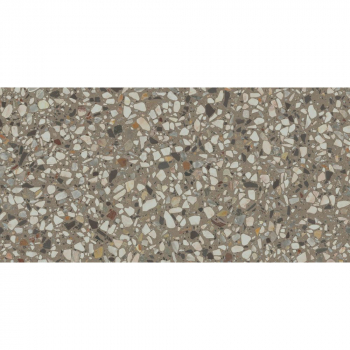 Ступень фронтальная клееная Бричиола серый матовый обрезной 33x60x0,9