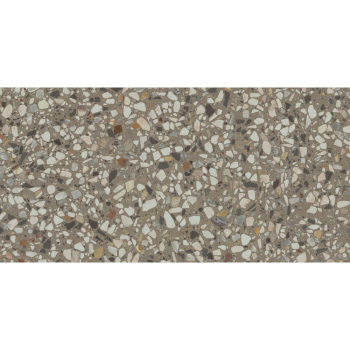 Ступень фронтальная клееная Бричиола серый матовый обрезной 33x60x0,9