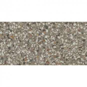 Ступень фронтальная клееная Бричиола серый матовый обрезной 33x60x0,9