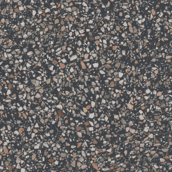 Бричиола чёрный матовый обрезной 60x60x0,9