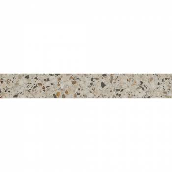 Плинтус Бричиола бежевый светлый матовый обрезной 60x9,5x0,9