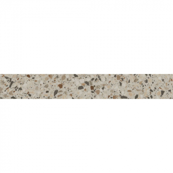 Плинтус Бричиола бежевый светлый матовый обрезной 60x9,5x0,9