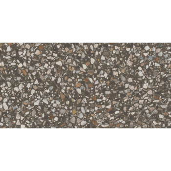 Ступень фронтальная клееная Бричиола коричневый матовый обрезной 33x60x0,9