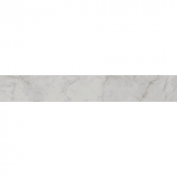 Плинтус Тубкаль белый матовый обрезной 60x9,5x0,9