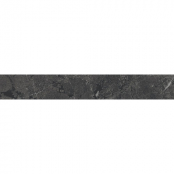 Плинтус Тубкаль чёрный матовый обрезной 60x9,5x0,9