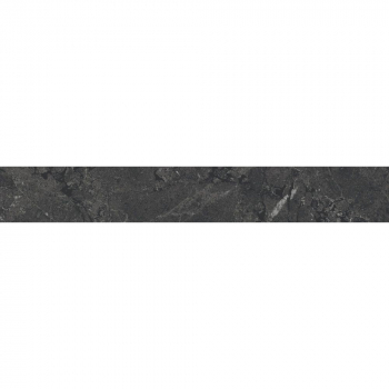 Плинтус Тубкаль чёрный матовый обрезной 60x9,5x0,9