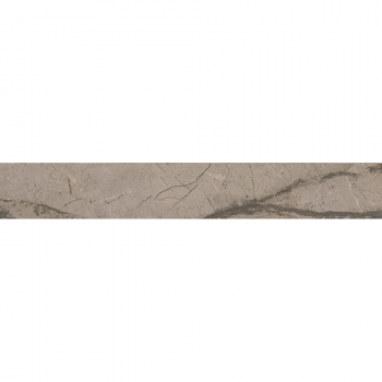 Плинтус Ифран бежевый светлый матовый обрезной 60x9,5x0,9