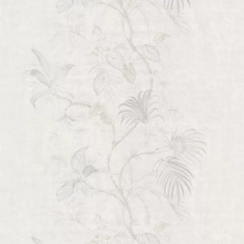 Обои виниловые Оранжерея мотив, белый