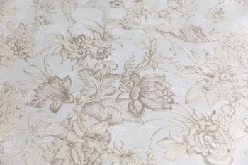 Обои виниловые Азулежу мотив, бежевый