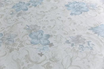 Обои виниловые Азулежу мотив, светло-бежевый