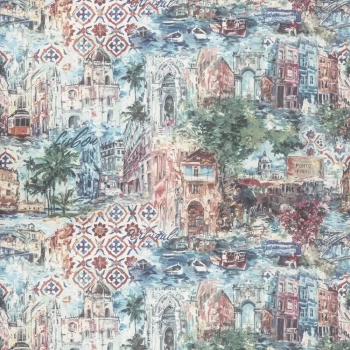 Обои виниловые Впечатление мотив, цветной