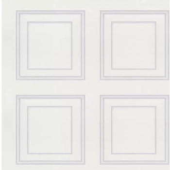 Обои виниловые Буазери мотив, белый