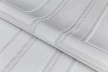 Обои виниловые Буазери мотив, серый