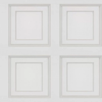 Обои виниловые Буазери мотив, серый