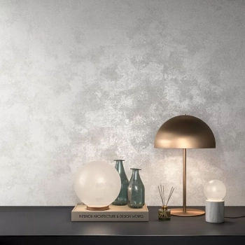 Обои виниловые на флизелиновой основе Ренессанс мотив, серый