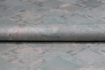 Обои виниловые Винтаж база универсальная, зеленый