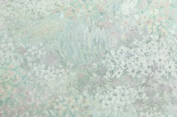 Обои виниловые на флизелиновой основе Апрель мотив 2, зелёный