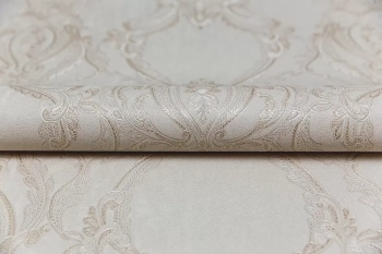 Обои виниловые на флизелиновой основе Ориент мотив, бежевый