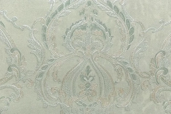 Обои виниловые на флизелиновой основе Ориент мотив, зелёный