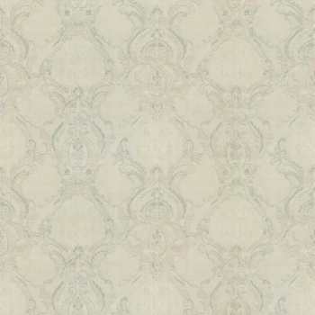 Обои виниловые на флизелиновой основе Ориент мотив, зелёный