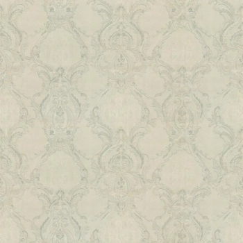 Обои виниловые на флизелиновой основе Ориент мотив, зелёный