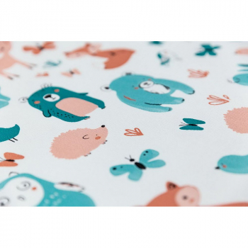 Обои виниловые Уик-энд мотив, оранжево-синий животные