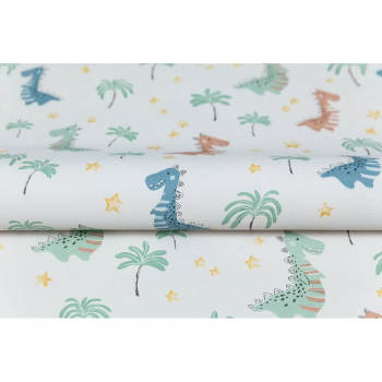 Обои виниловые Уик-энд мотив, разноцветный дино