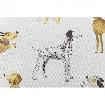 Обои виниловые Уик-энд мотив, серый собачки