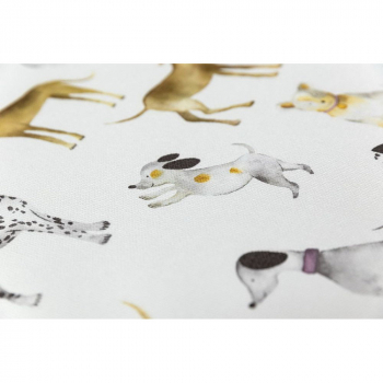 Обои виниловые Уик-энд мотив, серый собачки