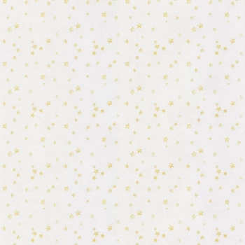 Обои виниловые на флизелиновой основе Уик-энд мотив, бежево-жёлтый звезды