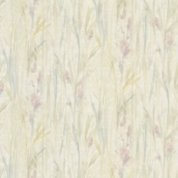 Обои виниловые на флизелиновой основе Отражение мотив, цветной светлый