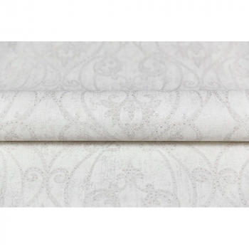 Обои виниловые Дамаск мотив, белый