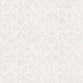 Обои виниловые Дамаск мотив, бежево-серый
