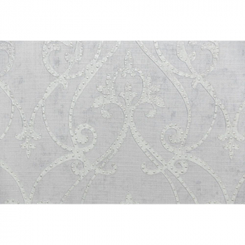 Обои виниловые Дамаск мотив, серый