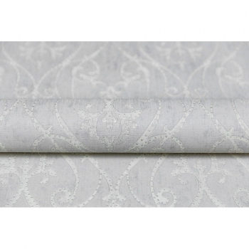 Обои виниловые Дамаск мотив, серый