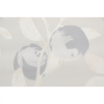 Обои виниловые Шафран мотив, серый, апельсины