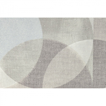 Обои виниловые Шафран мотив, серый, круги