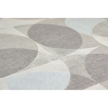 Обои виниловые Шафран мотив, серый, круги