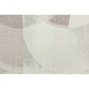 Обои виниловые Шафран мотив, бежевый, круги