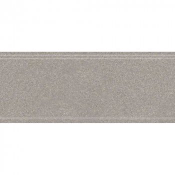 Бордюр Рабат серый матовый обрезной 30x12x1,3