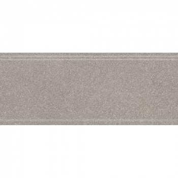 Бордюр Рабат серый матовый обрезной 30x12x1,3