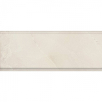 Бордюр Махкама бежевый светлый глянцевый обрезной 30x12x1,3