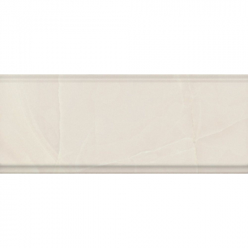 Бордюр Махкама бежевый светлый глянцевый обрезной 30x12x1,3