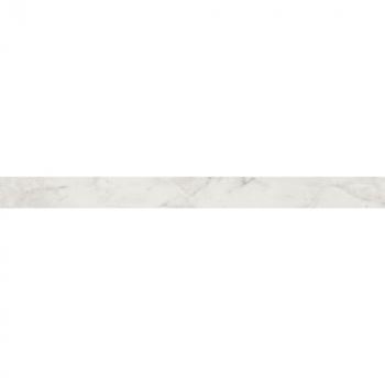 Бордюр Тубкаль белый глянцевый обрезной 30x2,5x1,9