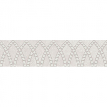 Бордюр Литос серый светлый матовый обрезной 30x7,2x0,9